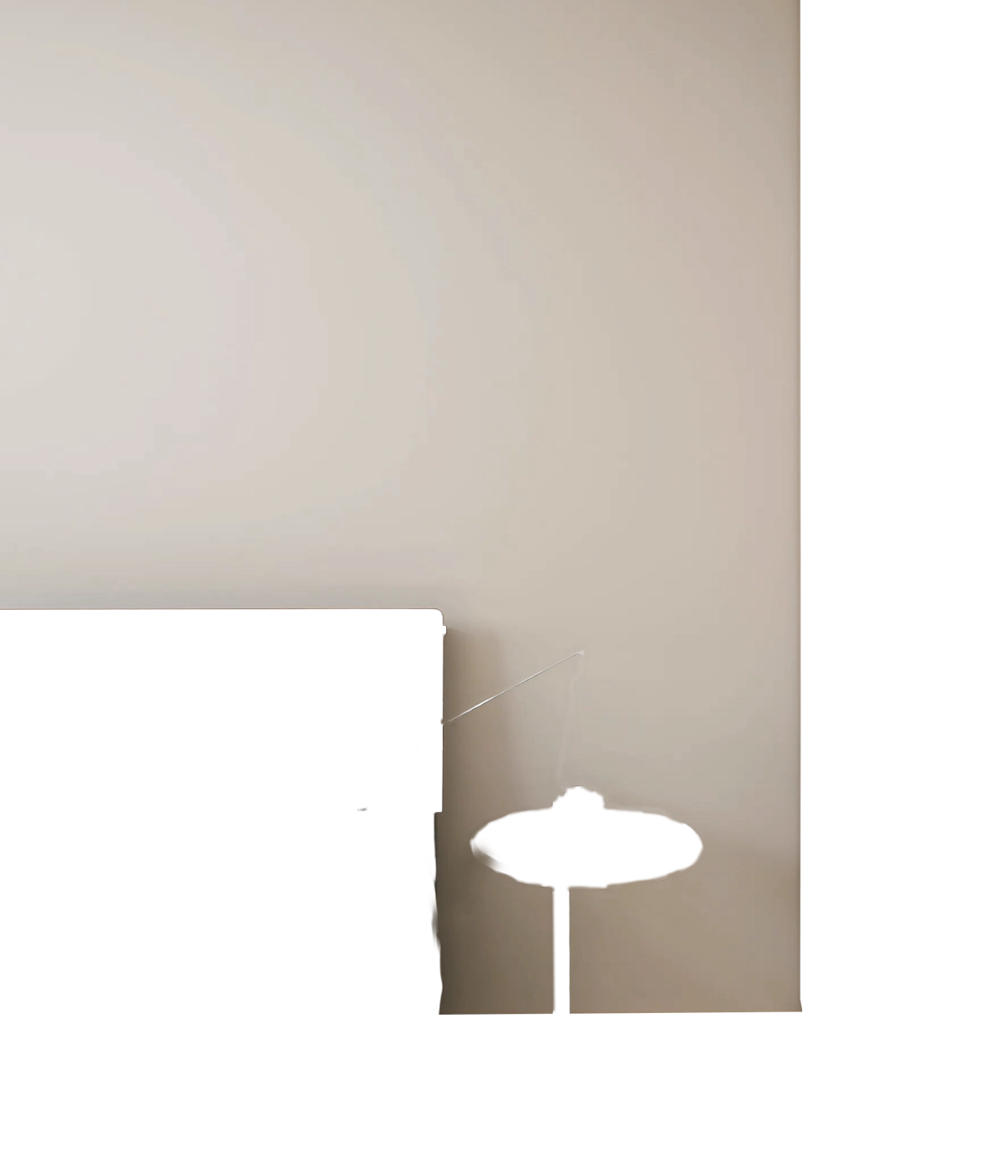 Room mockup shadow overlay