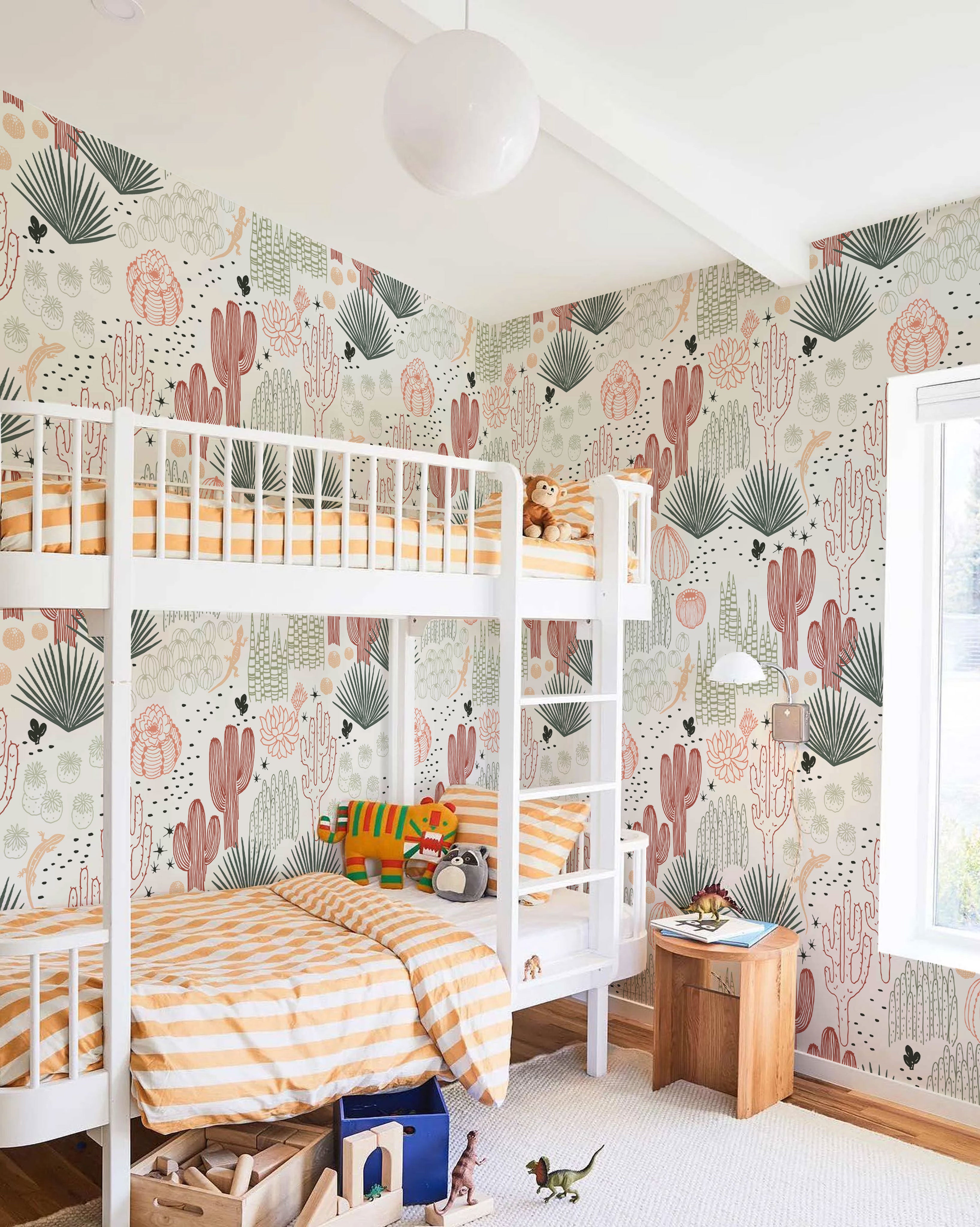 Kids Cactus Wallpaper